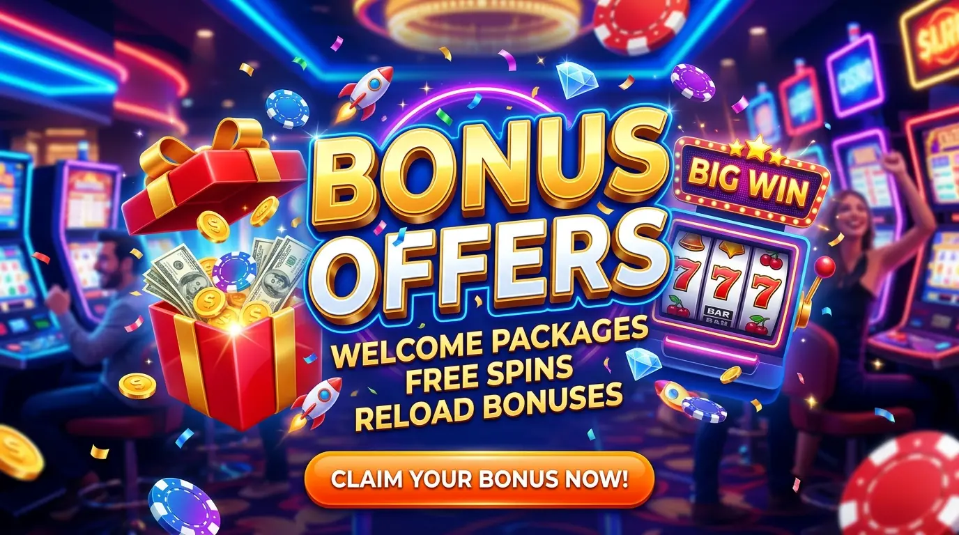 Bonus offers Ninja casino
